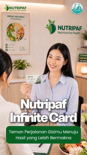 Hi Nutrifers! ✨
Menjaga kesehatan bukan tentang berubah drastis dalam semalam,
tapi tentang kebiasaan kecil yang dilakukan secara konsisten setiap hari. 🌿
Karena kesehatan jangka panjang dibangun dari rutinitas yang terus dijaga — mulai dari pola makan, kualitas hidup, hingga pendampingan yang tepat sesuai kebutuhan tubuh. 🤍
Namun di tengah aktivitas yang semakin padat, menjaga konsistensi seringkali jadi tantangan tersendiri.
Karena itulah Nutripaf menghadirkan sesuatu yang lebih personal, lebih eksklusif, dan dirancang untuk perjalanan sehat jangka panjang. ✨
Introducing
💚 Nutripaf Infinite Card 💚
Sebuah membership experience dari Nutripaf untuk kamu yang ingin menjalani healthy lifestyle dengan pendampingan yang lebih terarah, nyaman, dan berkelanjutan. 🌱
Karena investasi kesehatan bukan hanya untuk hari ini,
tetapi untuk kualitas hidup di masa depan. 🌿
Yuk mulai perjalanan sehatmu bersama @Nutripaf❤️
DM @Nutripaf untuk info & reservation.
#nutripaf #nutripafinfinitecard #healthyifestyle #konsultasigizi #dietisien klinikgizi wellnessjourney healthyliving