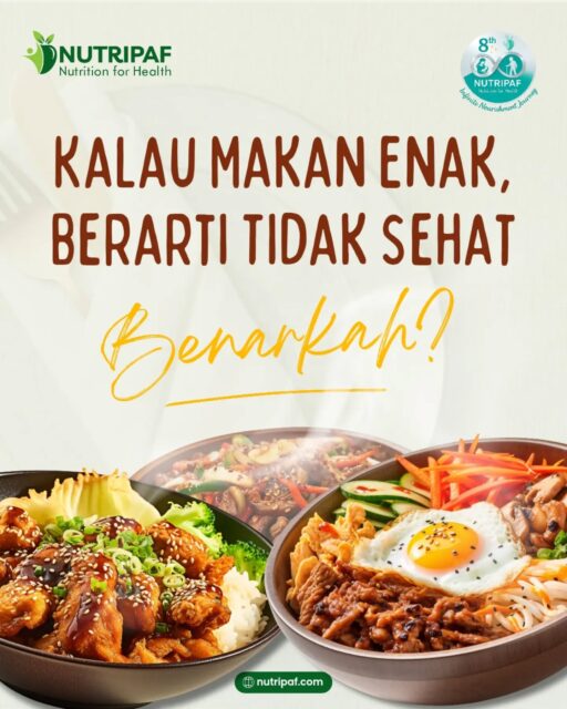 Hi Nutrifers! ✨
Happy weekend! 🌿✨
Akhir pekan sering menjadi momen untuk menikmati waktu bersama keluarga, mencoba makanan favorit, atau sekadar melepas penat setelah menjalani rutinitas selama seminggu.
Namun, menjaga pola makan sehat bukan berarti harus selalu merasa terbatas atau kehilangan momen menikmati makanan. Yang terpenting adalah bagaimana kita membangun kebiasaan makan yang tetap mendukung kesehatan dalam jangka panjang. 💚
Karena tubuh yang sehat tidak dibangun dari satu kali makan, tetapi dari pilihan-pilihan kecil yang dilakukan secara konsisten setiap hari.
Nikmati weekend-mu, tetap dengarkan kebutuhan tubuh, dan pilih makanan yang membuat tubuh terasa lebih baik. ✨
Jika Nutrifers ingin mengetahui pola makan yang sesuai dengan kebutuhan dan kondisi kesehatanmu, yuk konsultasikan bersama dietisien di @Nutripaf♥️
#nutripaf #klinikgizi #klinikdietisien #konsultasigizi #dietisien